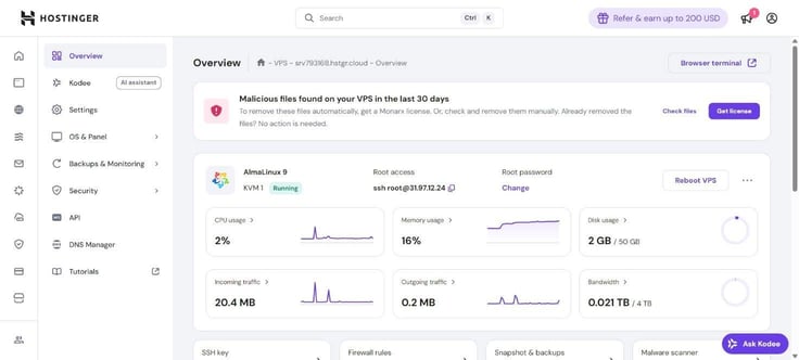 Hostinger主机测评